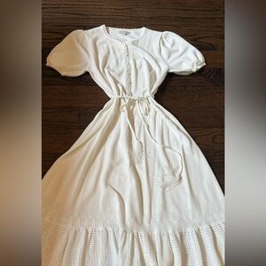 Eva Mendes for New York & Company White Dress